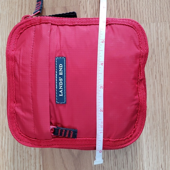 Lands' End Compact Foldable Nylon Tote Bag - Picture 2 of 7